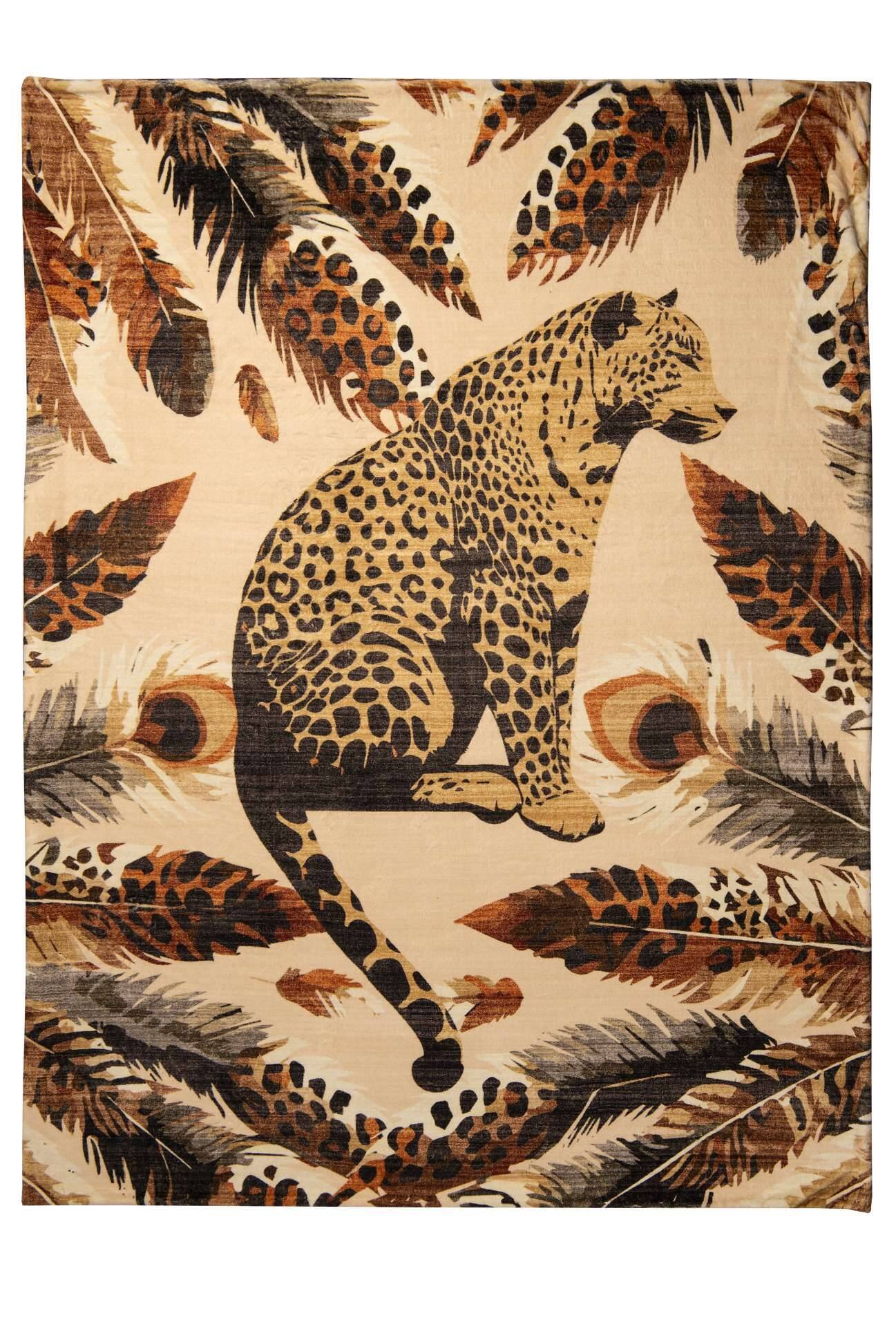 Tagesdecke PANTHER DES ORIENTS 150x200cm Julian F.M.Stoeckel – Bild 2