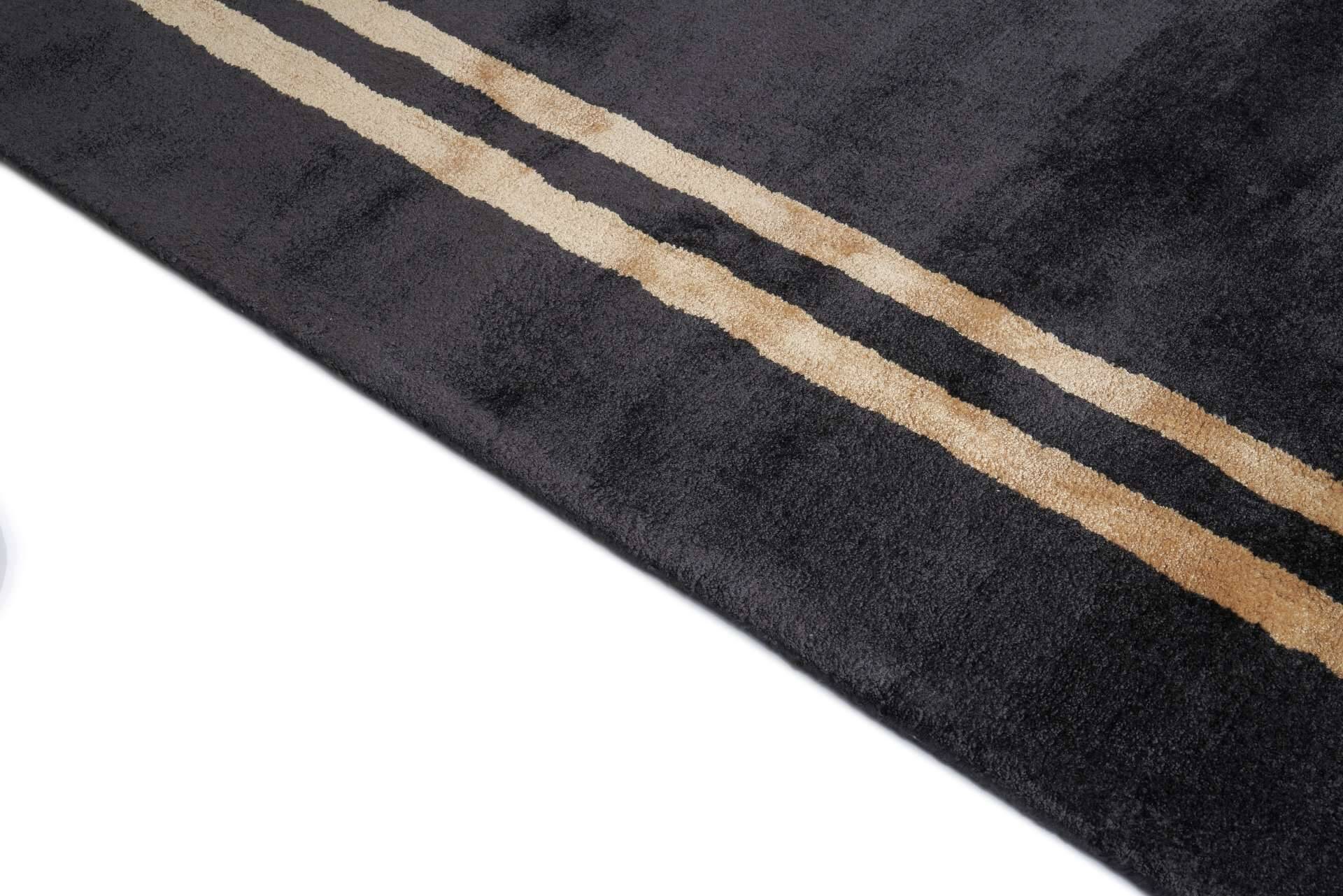 Moderner Teppich IMPERIAL BLACK – Bild 4