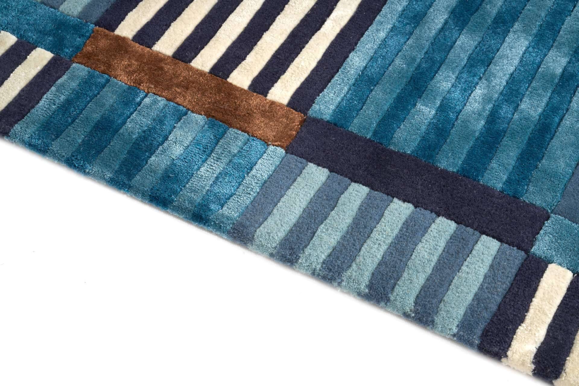 Moderner Teppich ADMIRAL BLUE – Bild 3
