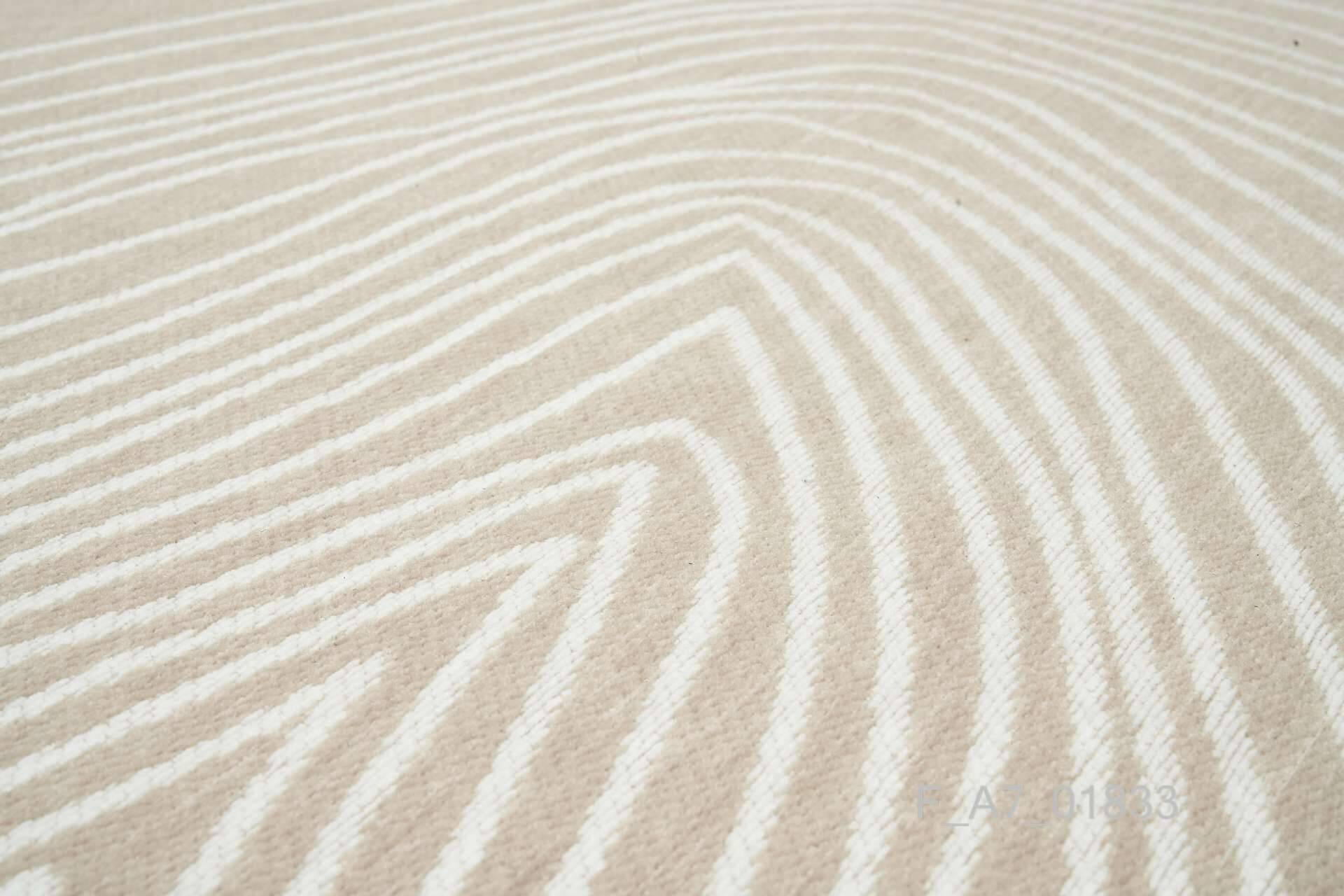 Moderner Teppich ETNA BEIGE - Waschbarer Teppich – Bild 2