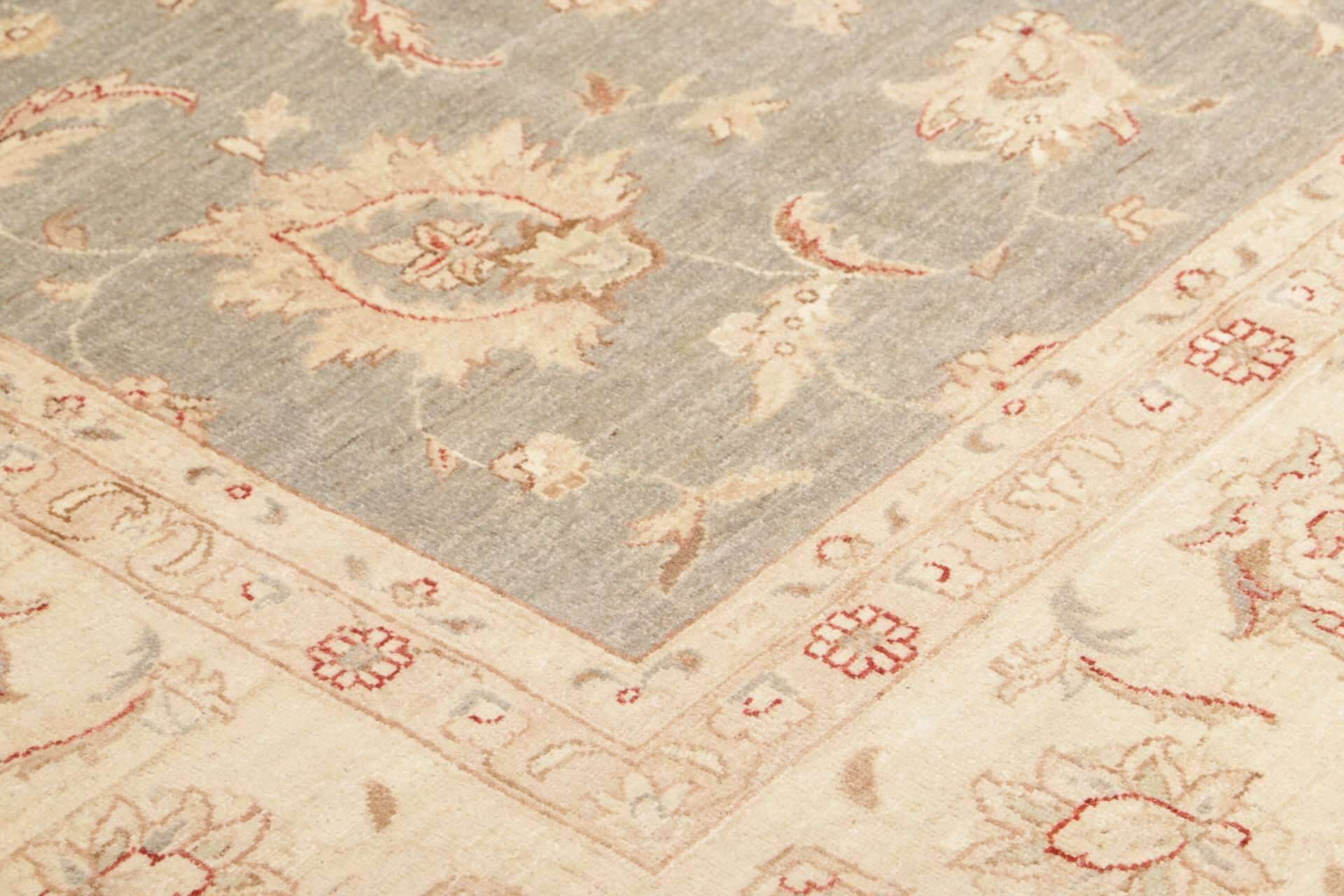 Teppich Ziegler 307 x 420 cm Orientteppich beige Handgeknüpft Schurwolle – Bild 10