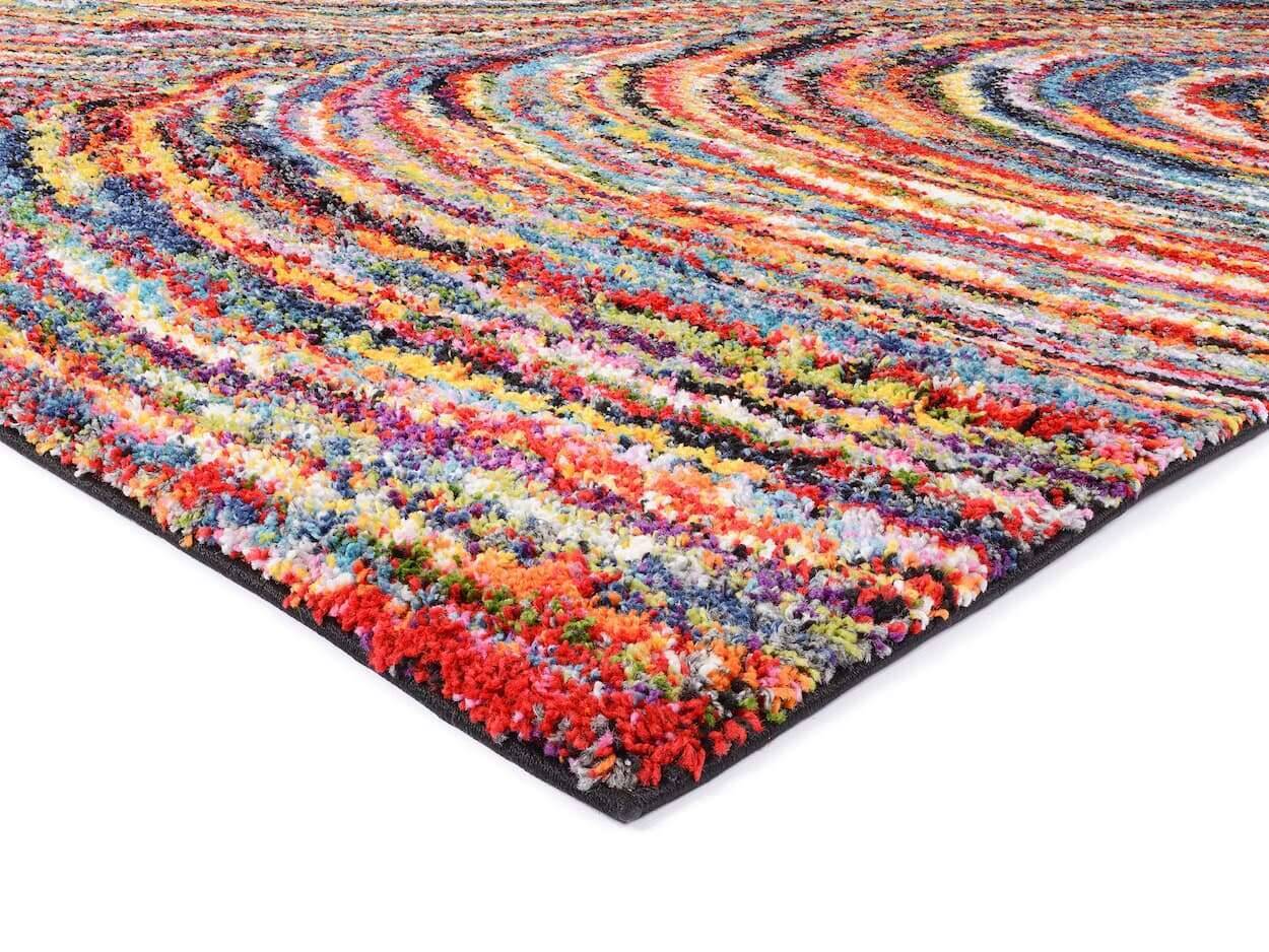 Teppich Sixteen Face Kreismuster Multicolor – Bild 7