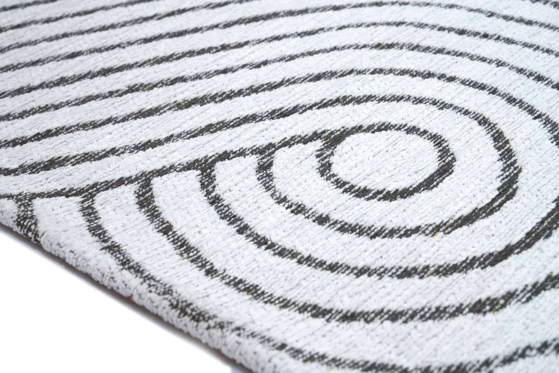 Moderner Teppich SONNO WHITE - Waschbarer Teppich – Bild 3