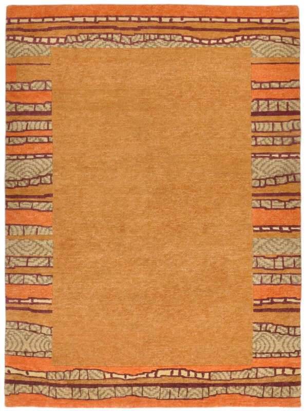 Talonga-Silk Nepalteppich ca: 165 x 237 cm Handgeknüpft