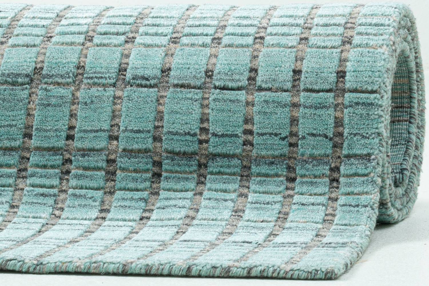 Designteppich Tuzla Einzelstück Viskose Schurwolle 140x200cm  – Bild 7