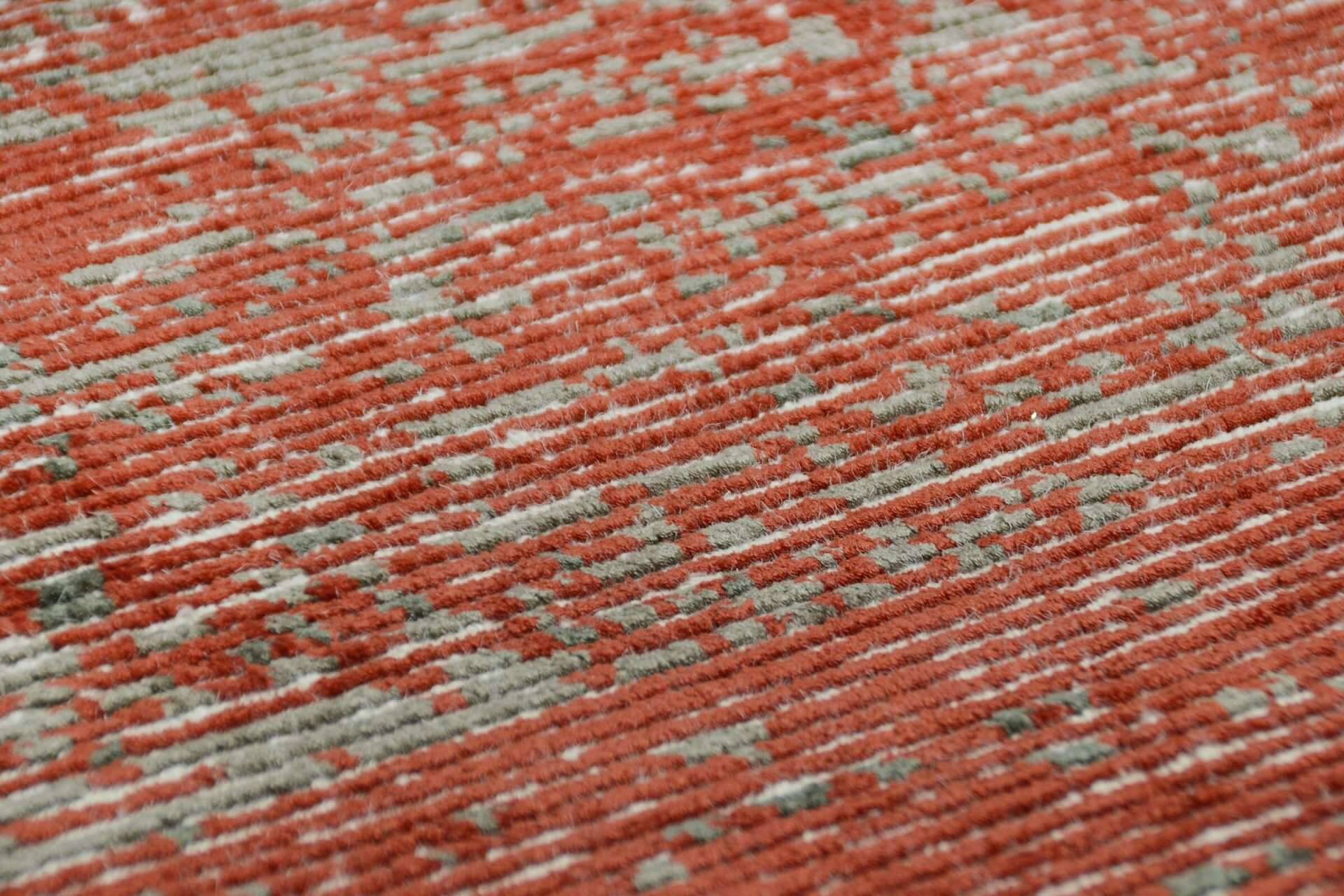 Rib Eye Silk 60 Design C750 Nepal Teppich Handgeknüpft – Bild 2
