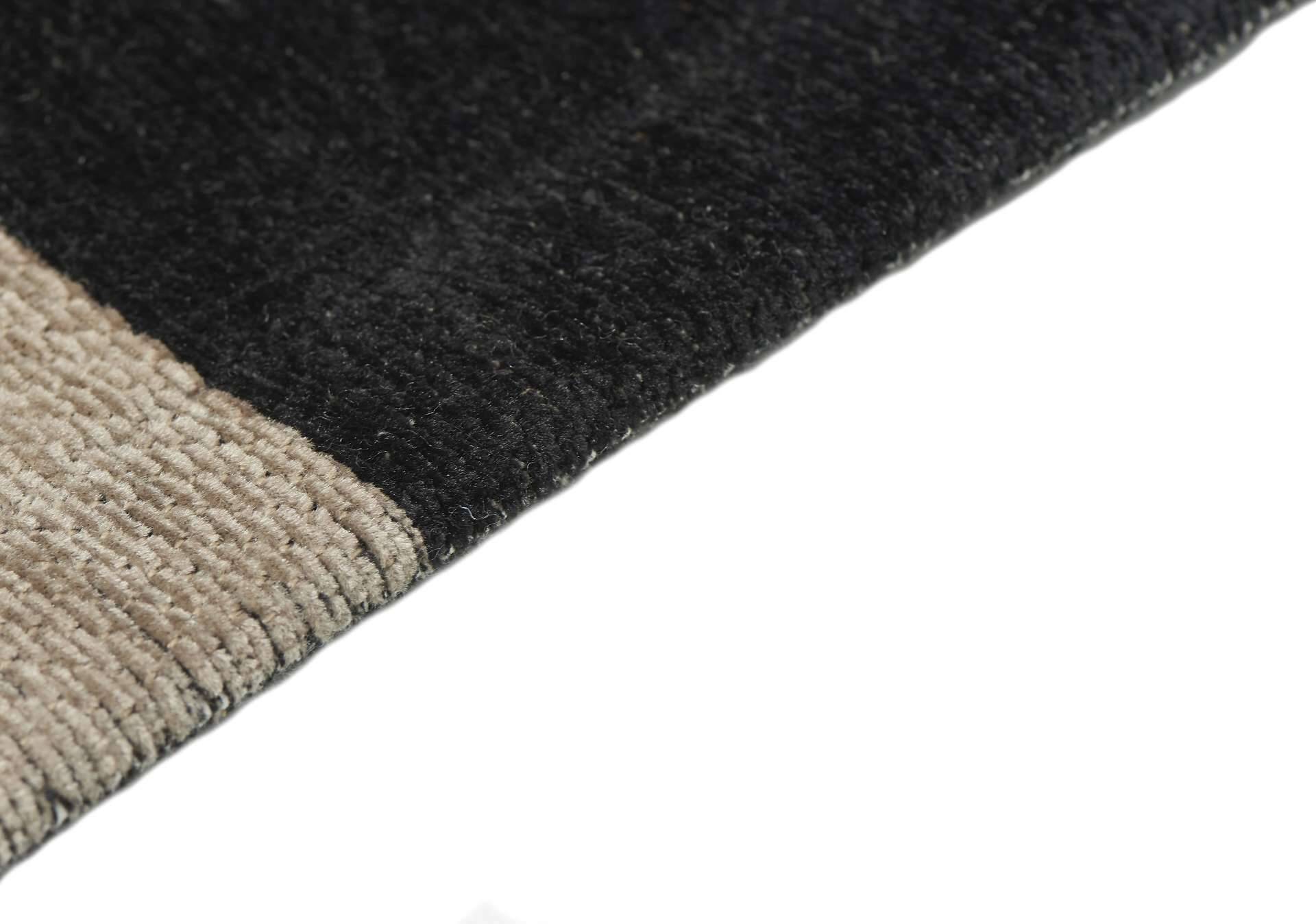Moderner Teppich TIFFANY BLACK - Waschbarer Teppich – Bild 3