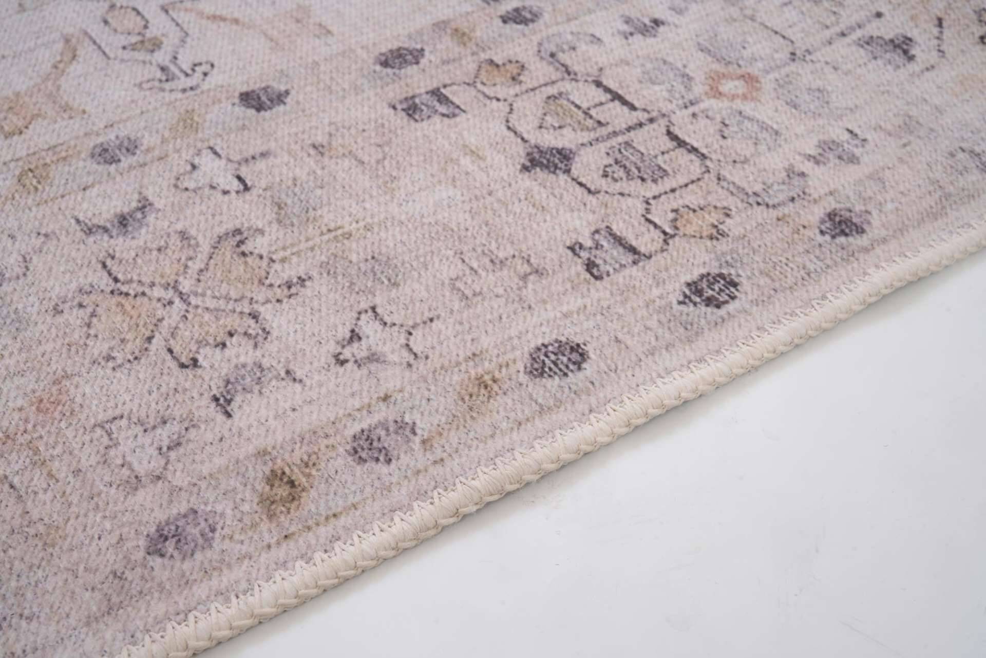Moderner Teppich AMAN BEIGE – Bild 3
