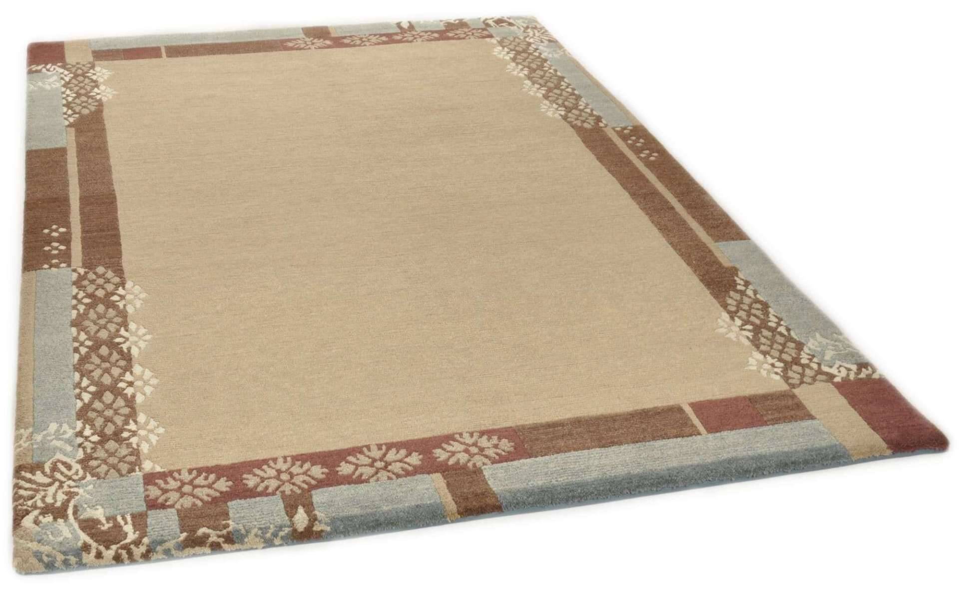 Nepalteppich Talonga-Silk ca. 160x230 cm Handgeknüpft – Bild 3