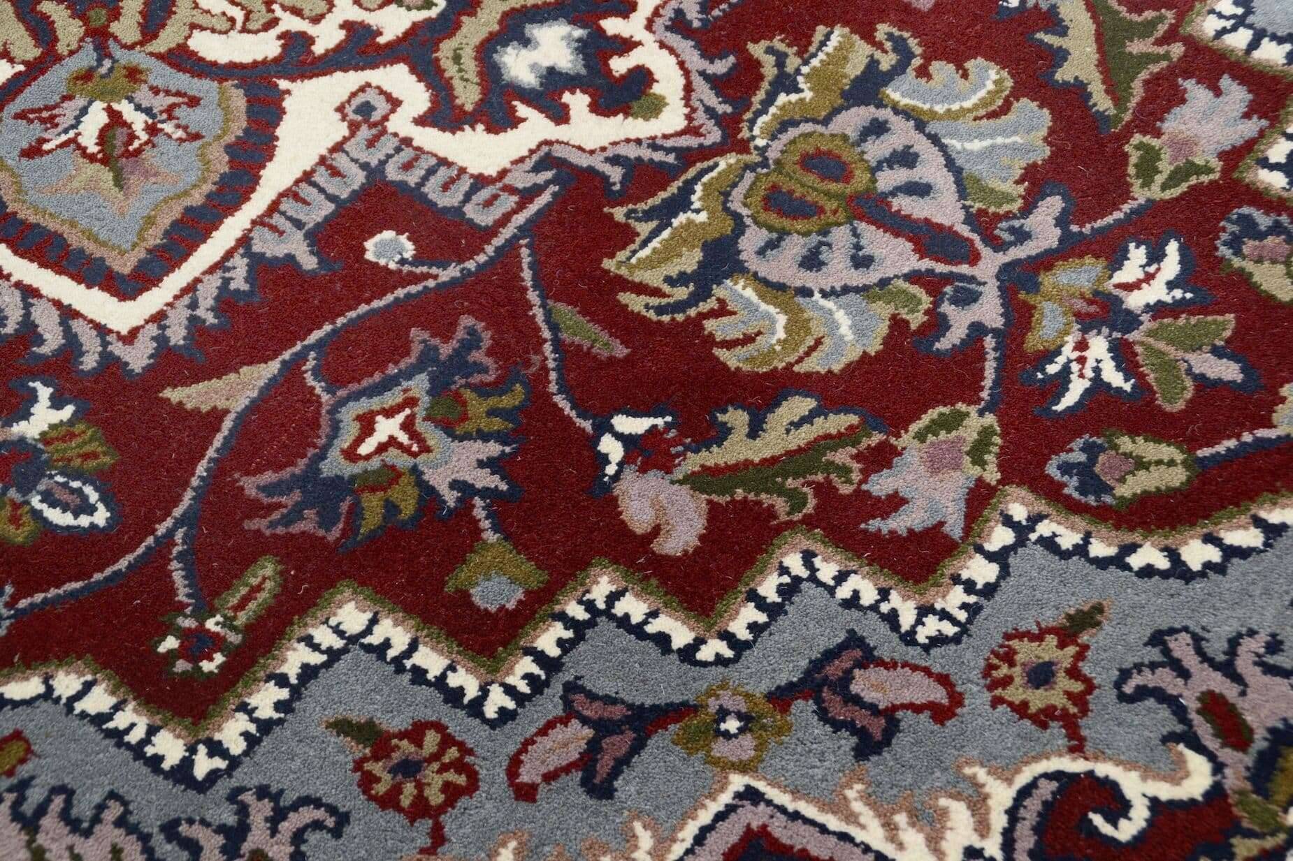 Royal Heriz Handgetuftet Orient rot im Wunschmaß – Bild 6