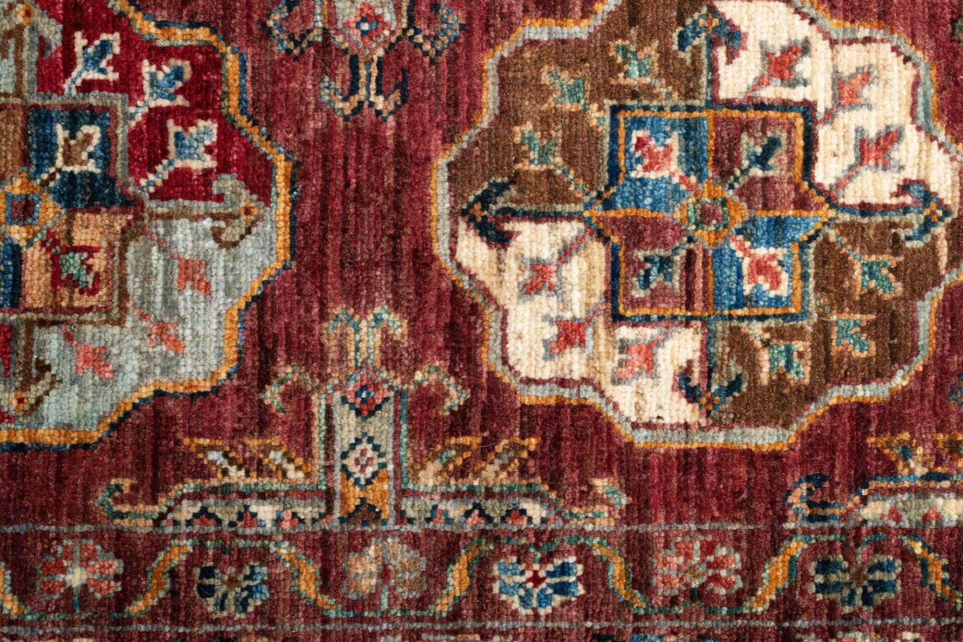 Handgeknüpfter Orientteppich Rot Kandashah ca. 175x245 cm – Bild 6