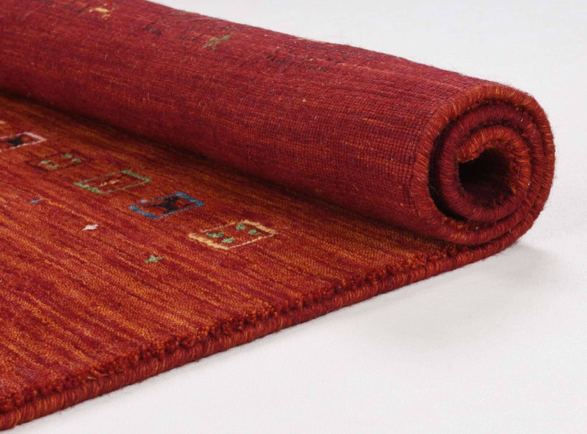 Teppich Lori Dream Gold Handgearbeitet Wolle – Bild 5