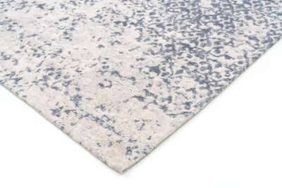 Vintage Teppich IVES 160x230 cm WARM BLUE - Waschbarer Teppich