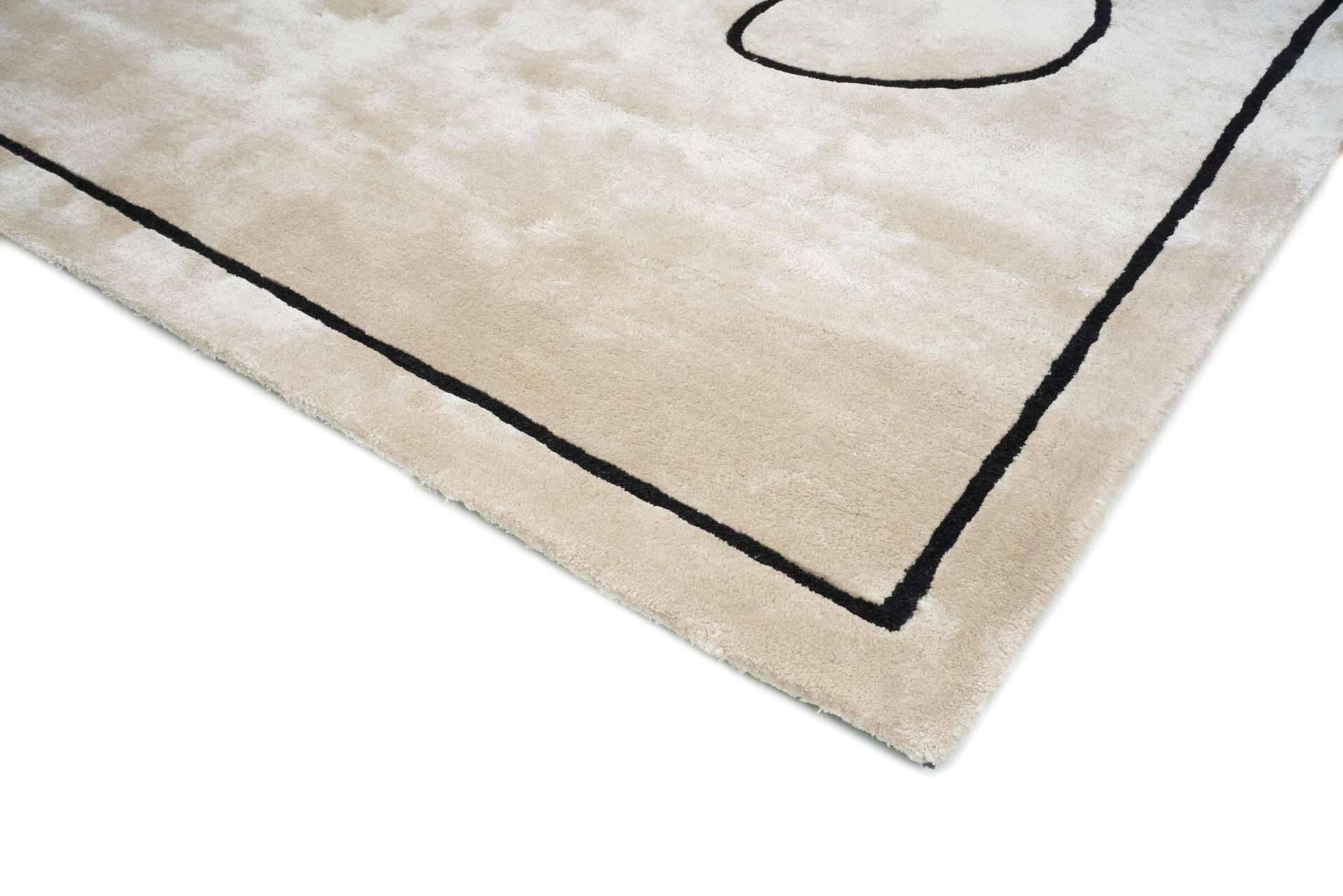Moderner Teppich CATS IVORY – Bild 4