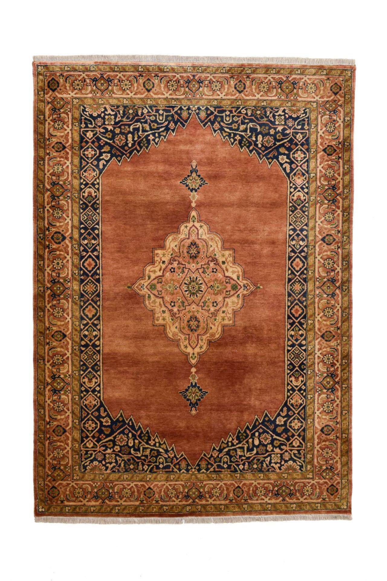  Samarkand Teppich 162x229 cm Kunstvoller Wohnteppich – Bild 1