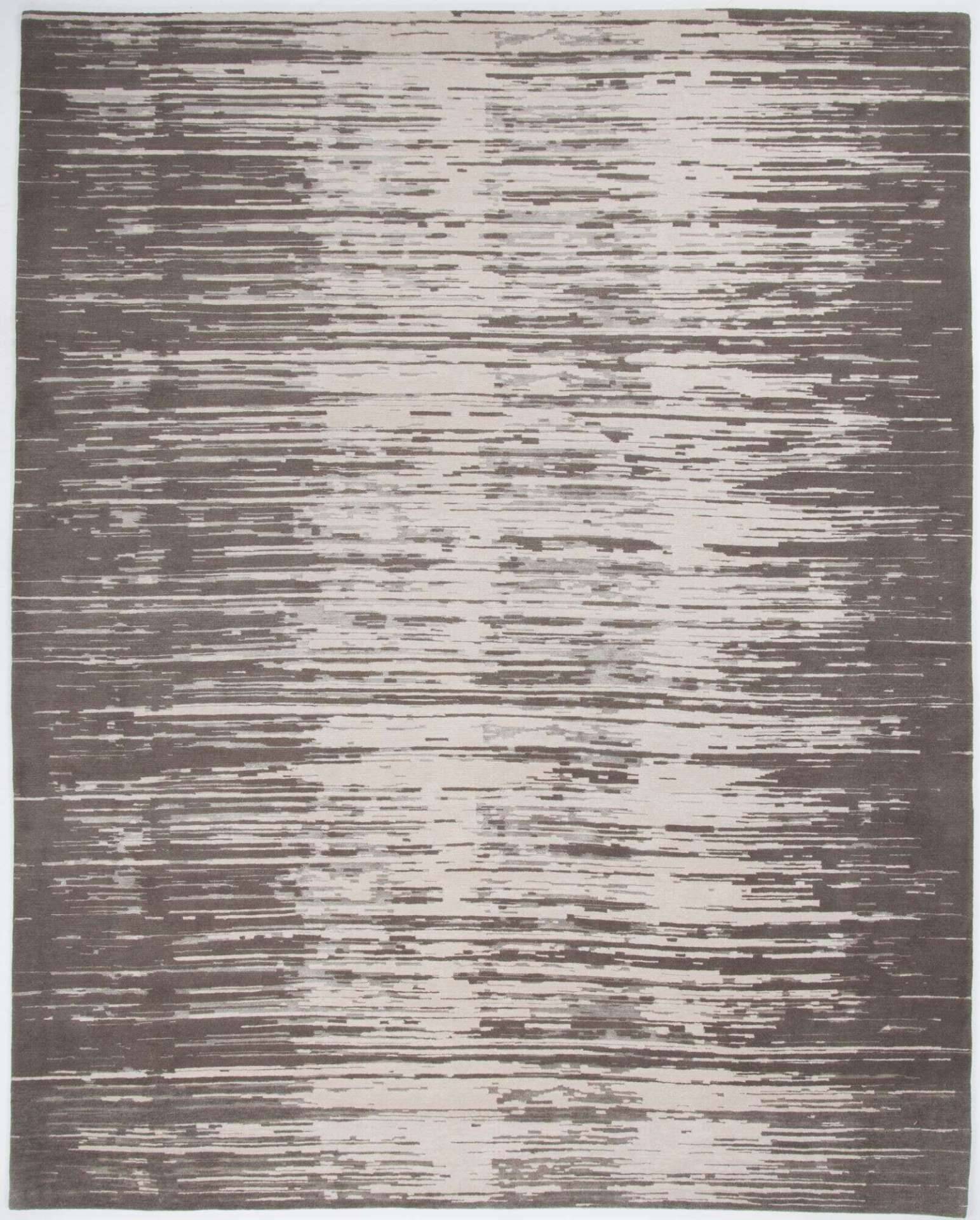 Nepal Teppich Jabu Silk 30 Wolle Seide Design Teppich 247x305cm – Bild 1