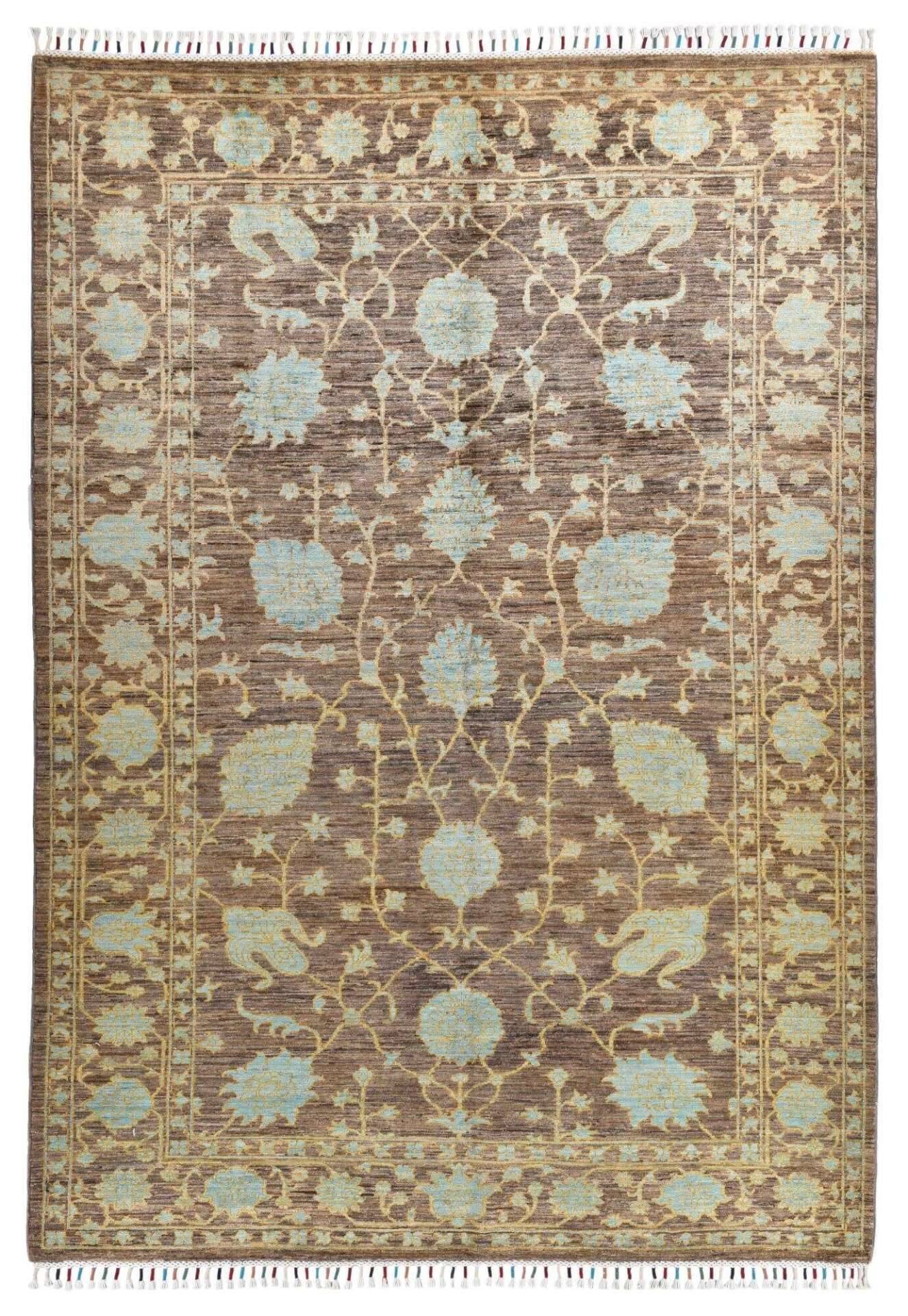 Kandashah Ziegler-Teppich ca: 167 x 243 cm Hochwertiger Teppich aus Pakistan – Bild 1