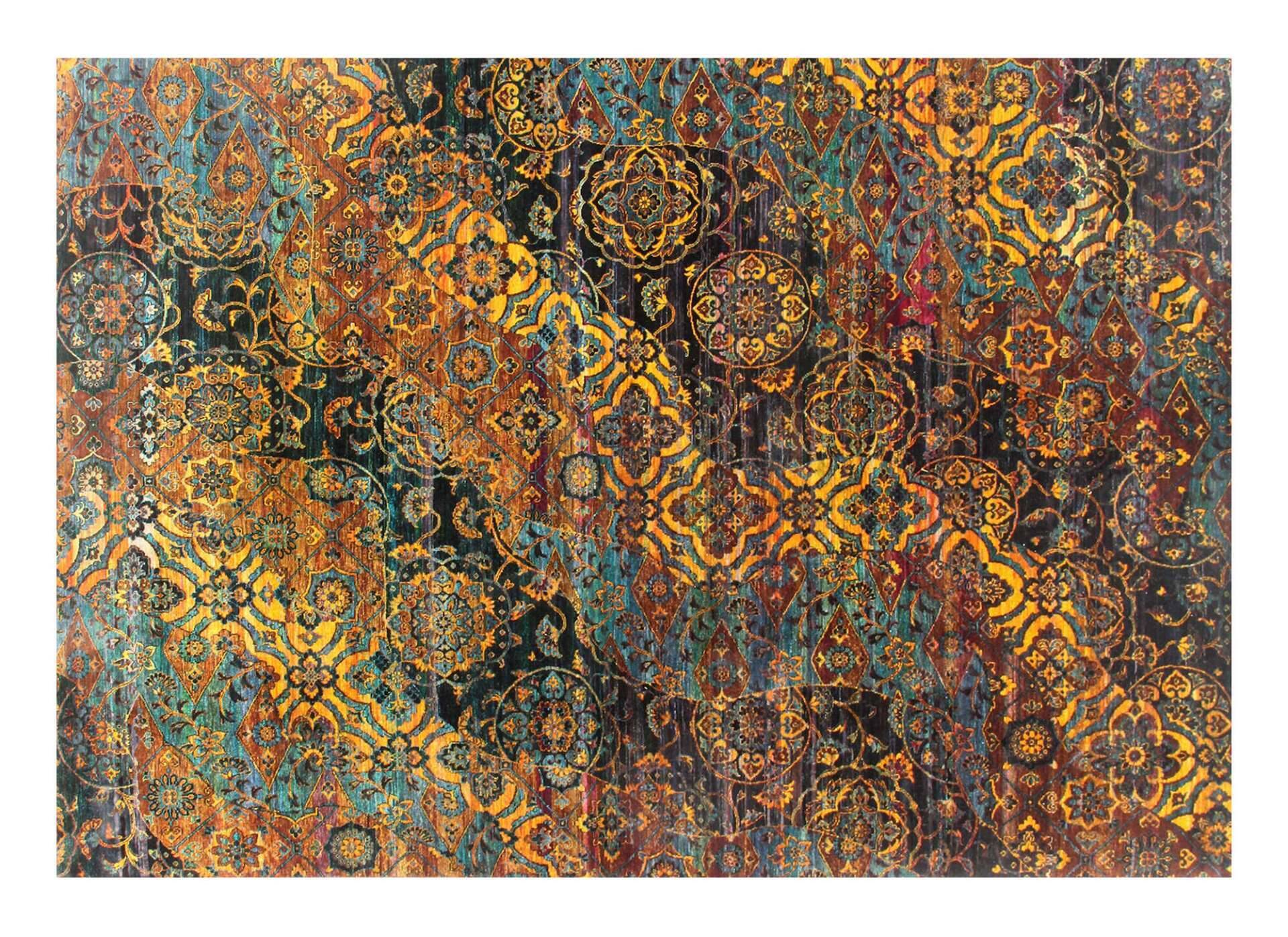 ART Design Teppich Seide multi im Wunschmaß – Bild 8