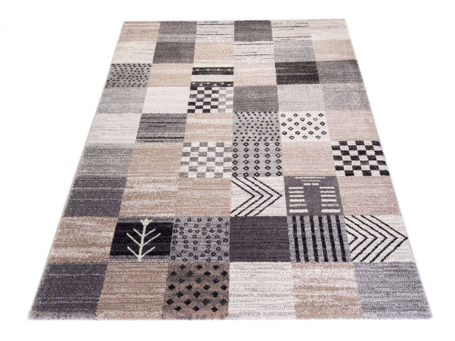 Teppich Butterfly Sempor Teppich Hochflor Gabbeh Muster – Bild 2