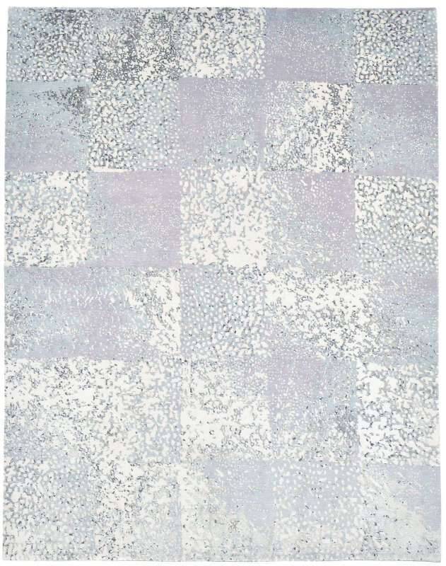 Nepal Teppich Jabu Silk 30 Wolle Seide Design Teppich 242x305cm