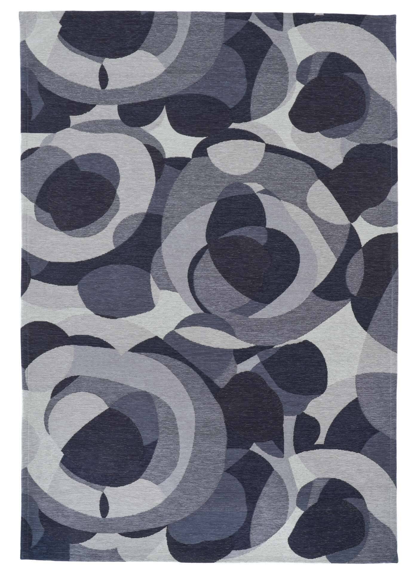 Moderner Teppich MARE BLUE - Waschbarer Teppich – Bild 1