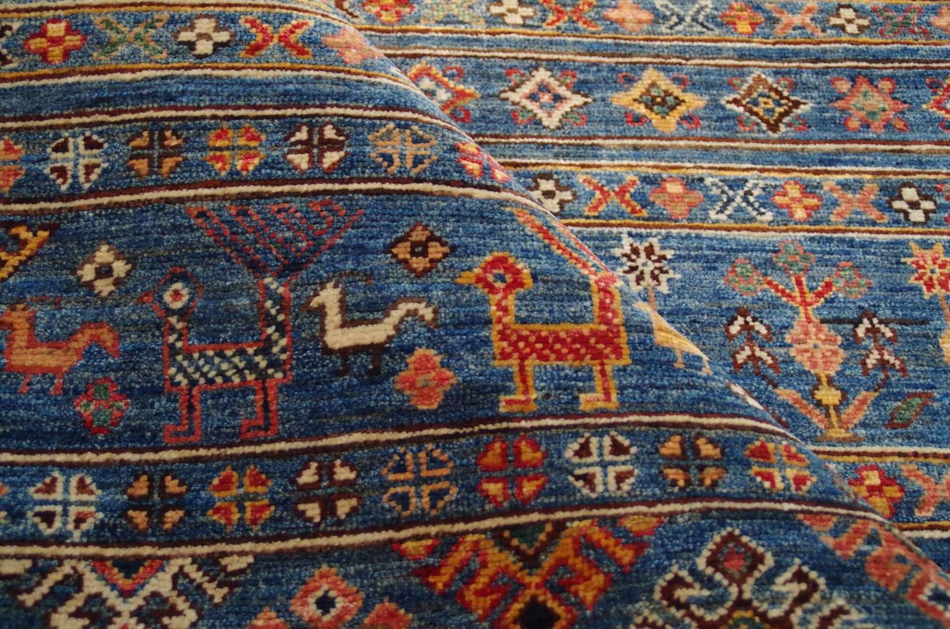 Kandashah Ziegler-Teppich ca: 106 x 153 cm Hochwertiger Teppich aus Pakistan – Bild 2