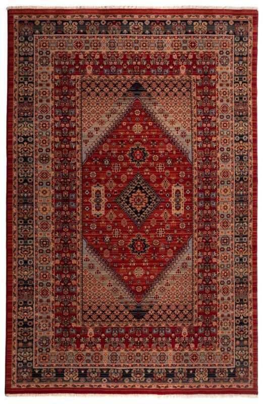 Teppich Saharna 2400 Webteppich aus reiner Wolle