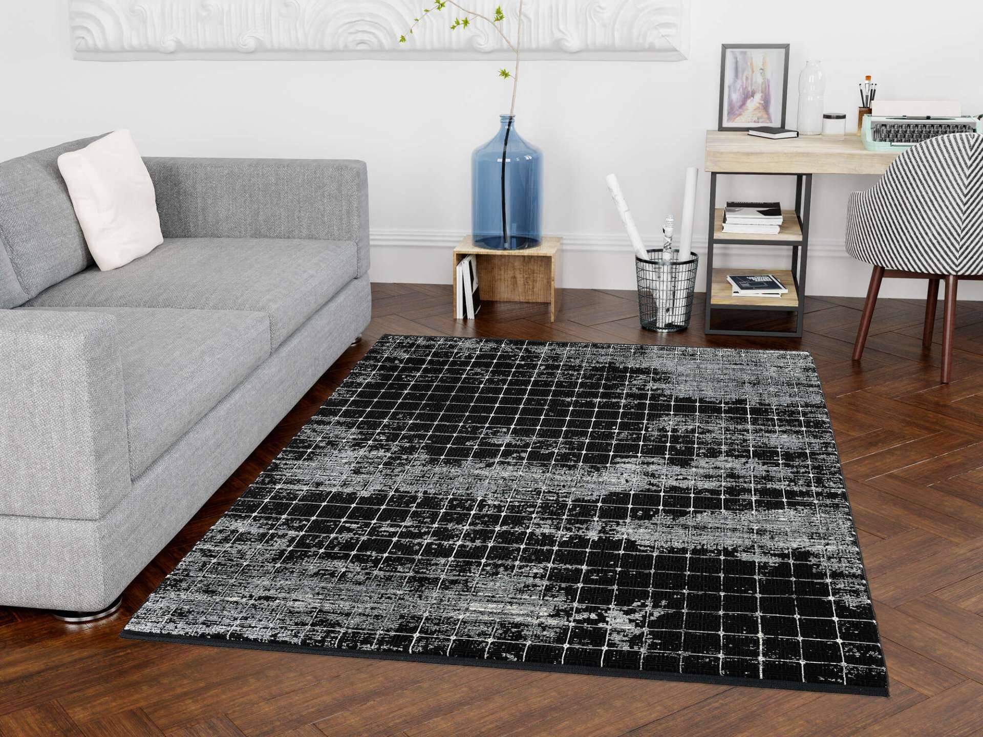 Teppich Blackline Diamond BES33 WK Wohnen Teppich Vintage – Bild 2