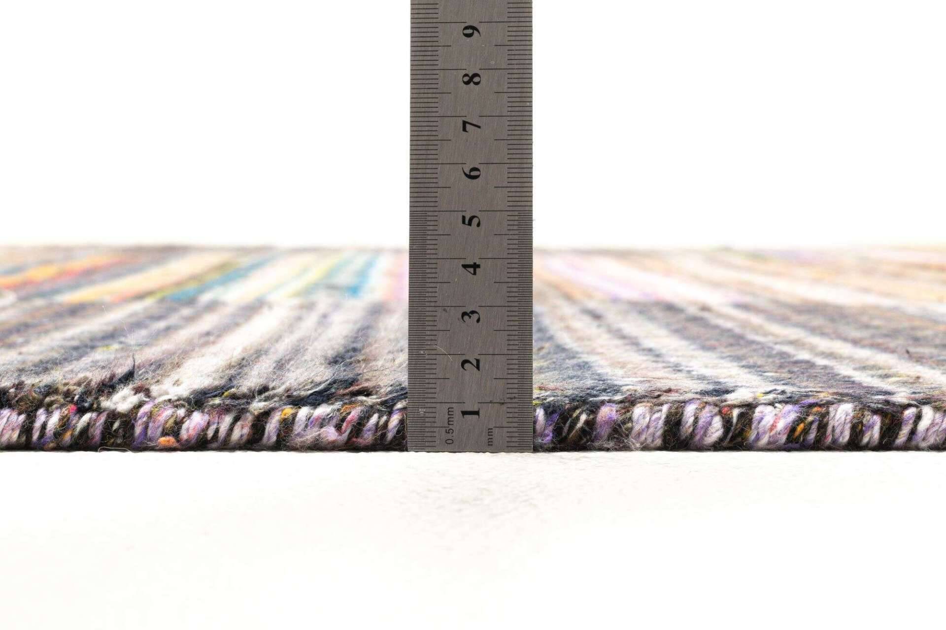 Teppich Modern Nevada Viscose Handgewebt 160x230cm bunt – Bild 3
