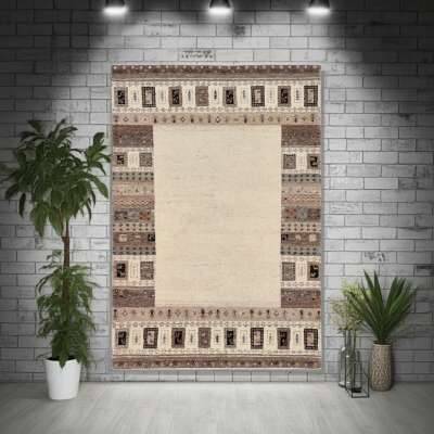 Natur Pur Teppich "Nomadic Deluxe" Design 703 in beige
