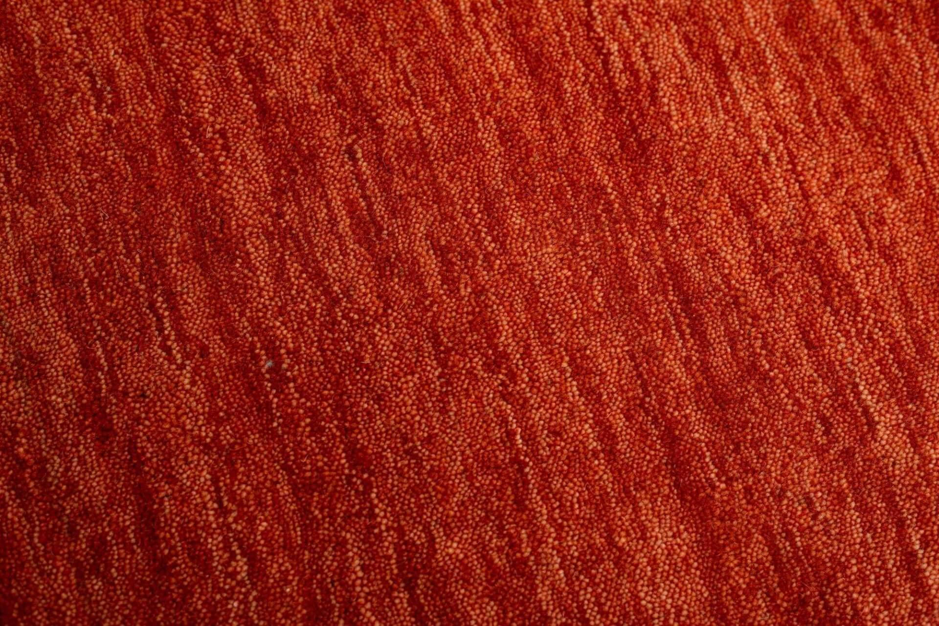 Handwebteppich Holi Schurwolle Naturteppich Teppich uni – Bild 6