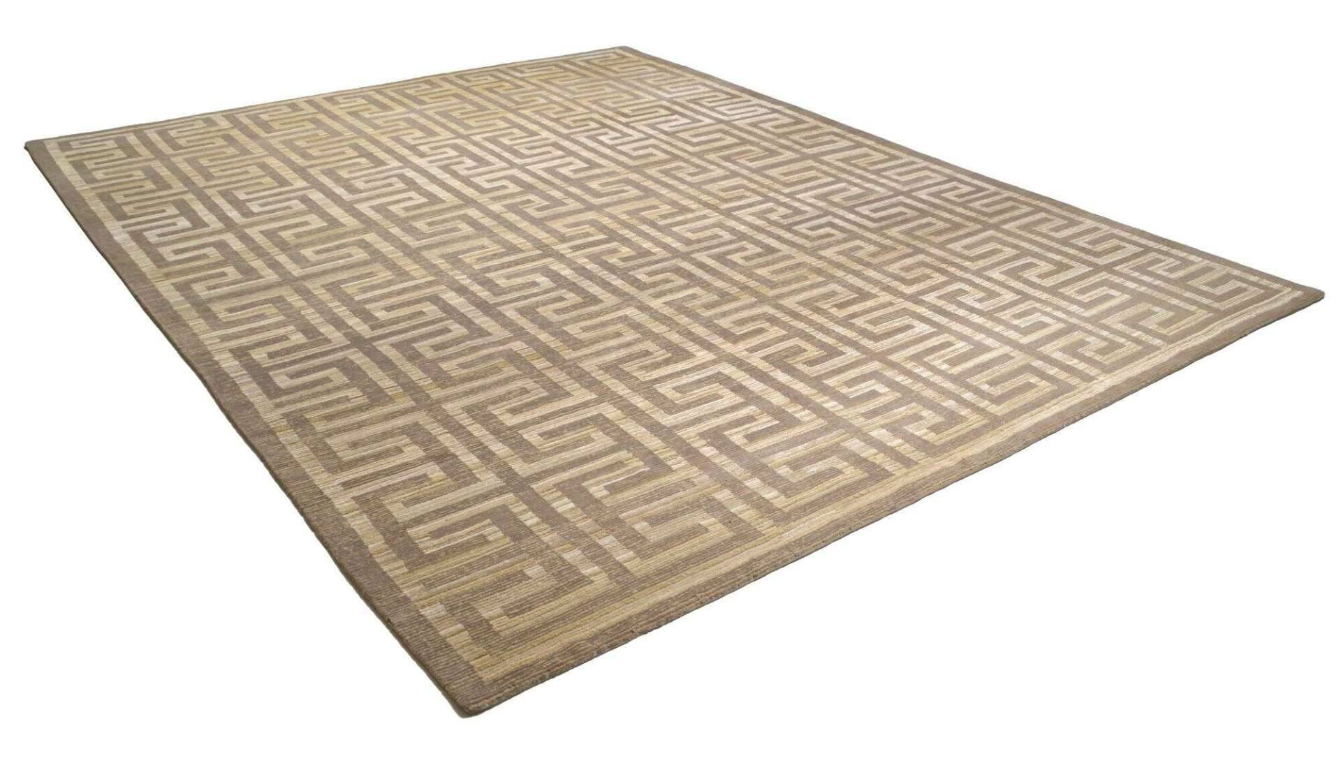 Nepal Teppich One of a Kind Wolle Seide Design 244x315cm – Bild 2