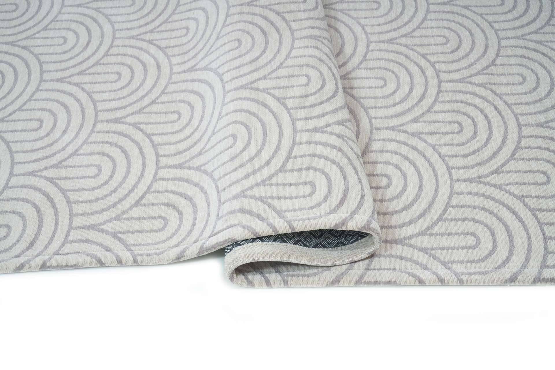 Moderner Teppich ARCO GRAY - Waschbarer Teppich – Bild 5