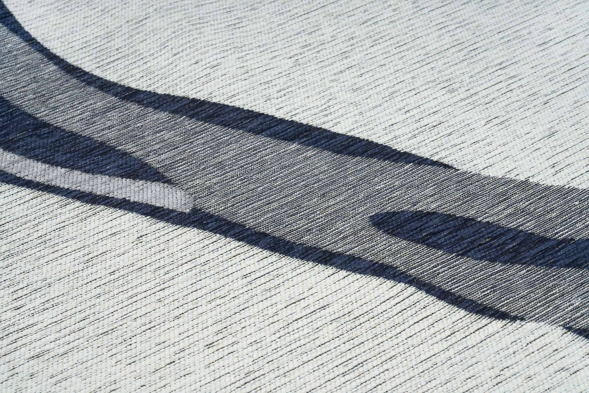 Moderner Teppich ORION BLUE - Waschbarer Teppich – Bild 6