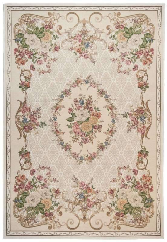 Moderner Teppich Flomi Florence Teppich Blumen