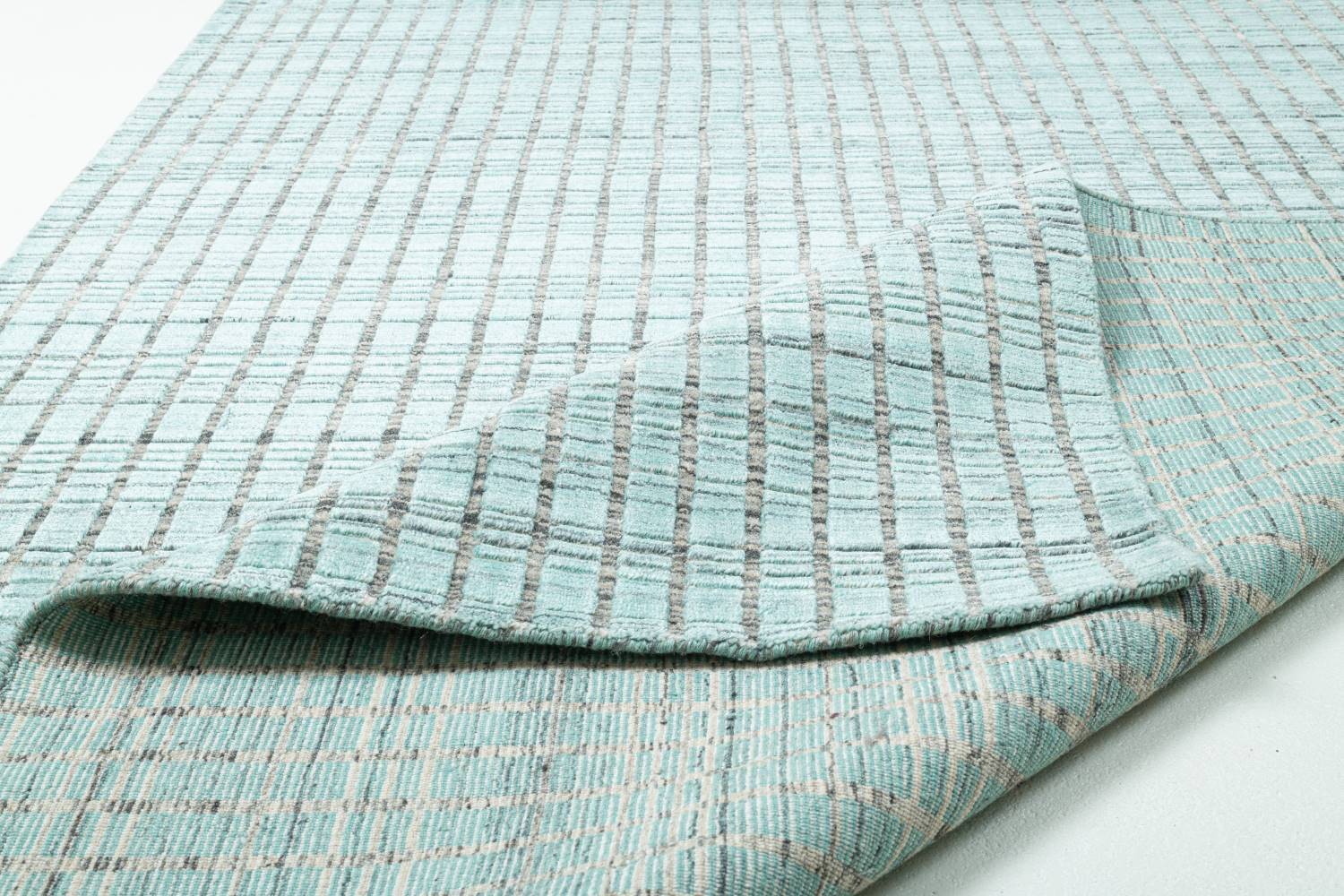 Designteppich Tuzla Einzelstück Viskose Schurwolle 140x200cm  – Bild 3