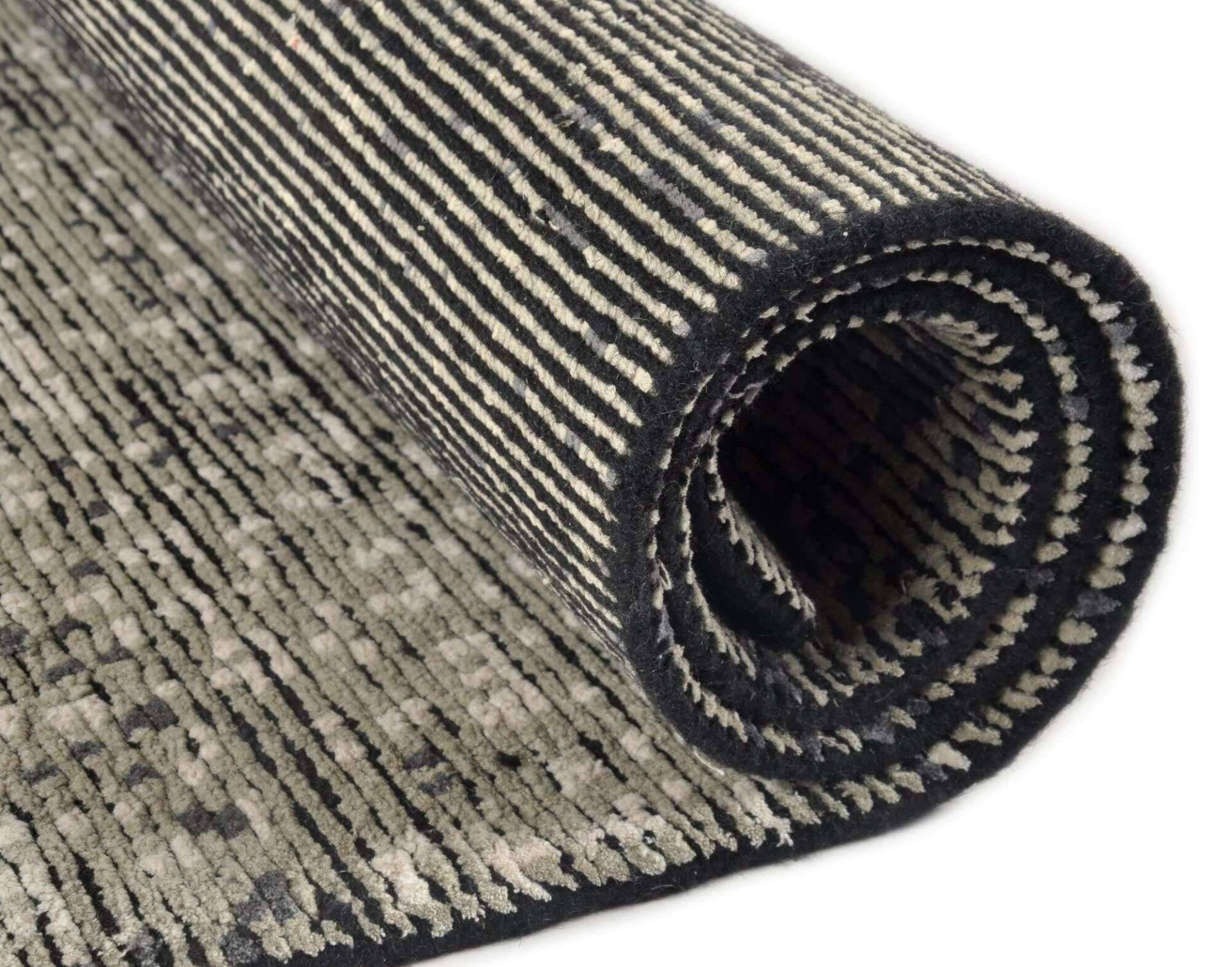 Rib Eye Silk 60 Design C750 Nepal Teppich Handgeknüpft – Bild 4