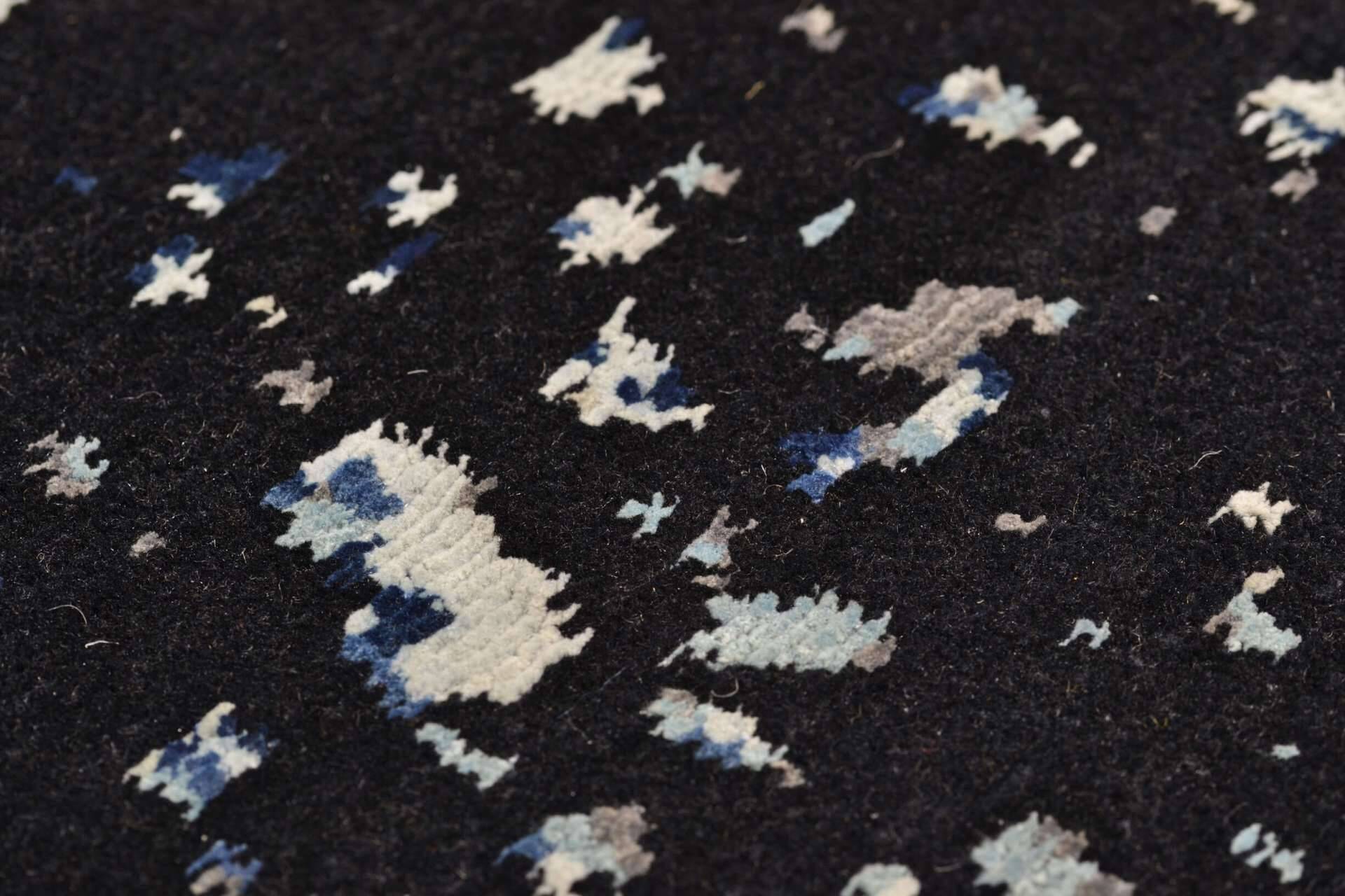 Jabu-Silk 30 Handgeknüpft in Nepal 204 x 302 cm Design C2915 – Bild 3