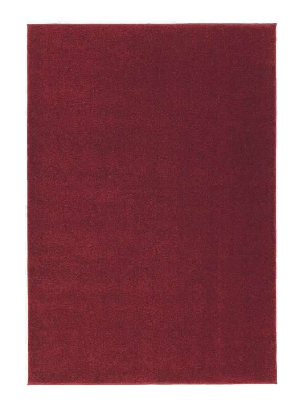 Teppich uni rot Samoa 6870-001-010 Kuschelteppich