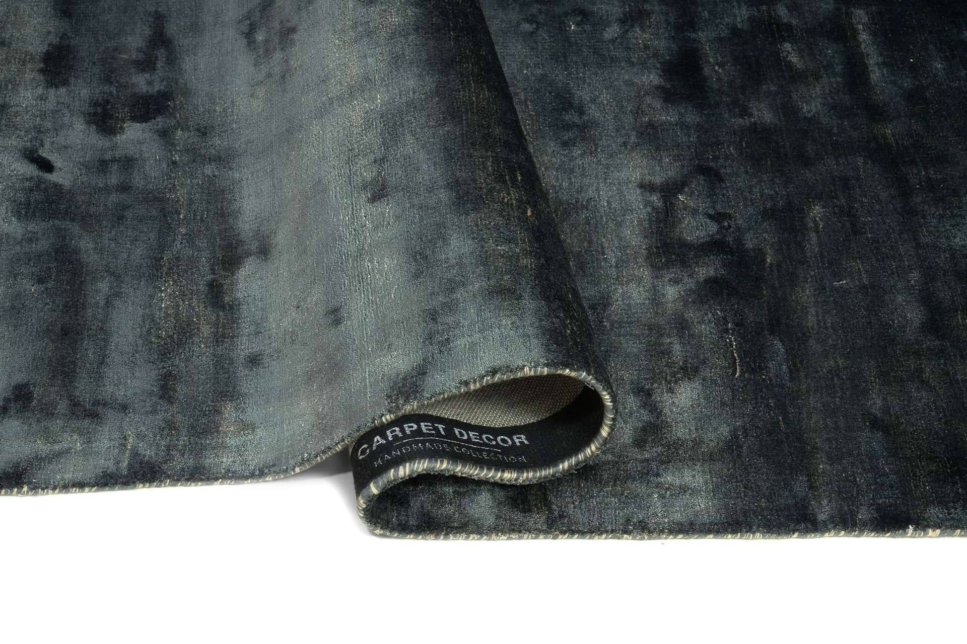 Vintage Teppich PLAIN DARK BLUE – Bild 5