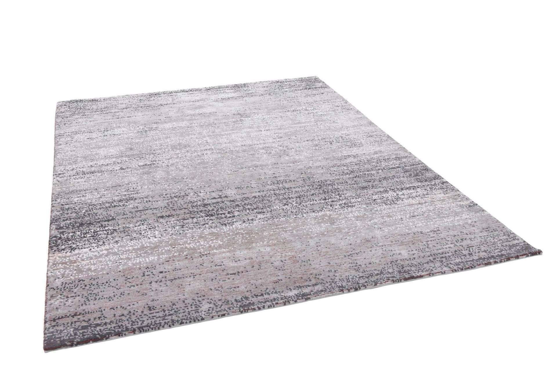 Nepal Teppich Rib Eye Silk 60 Design Seide Wolle 142x201 cm – Bild 7