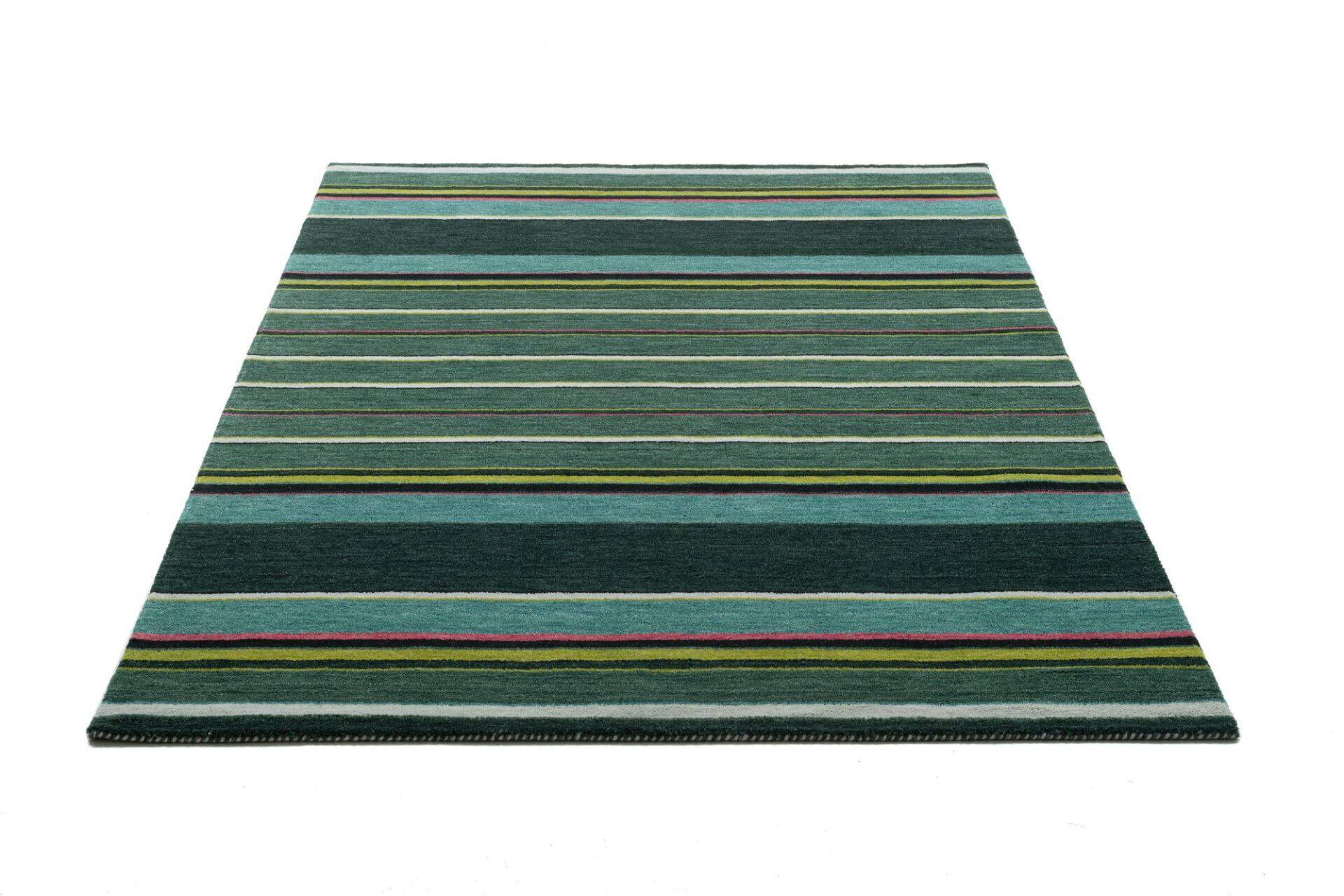 Handgewebter Teppich Haltu Super Noir Schurwolle 160x230cm – Bild 3
