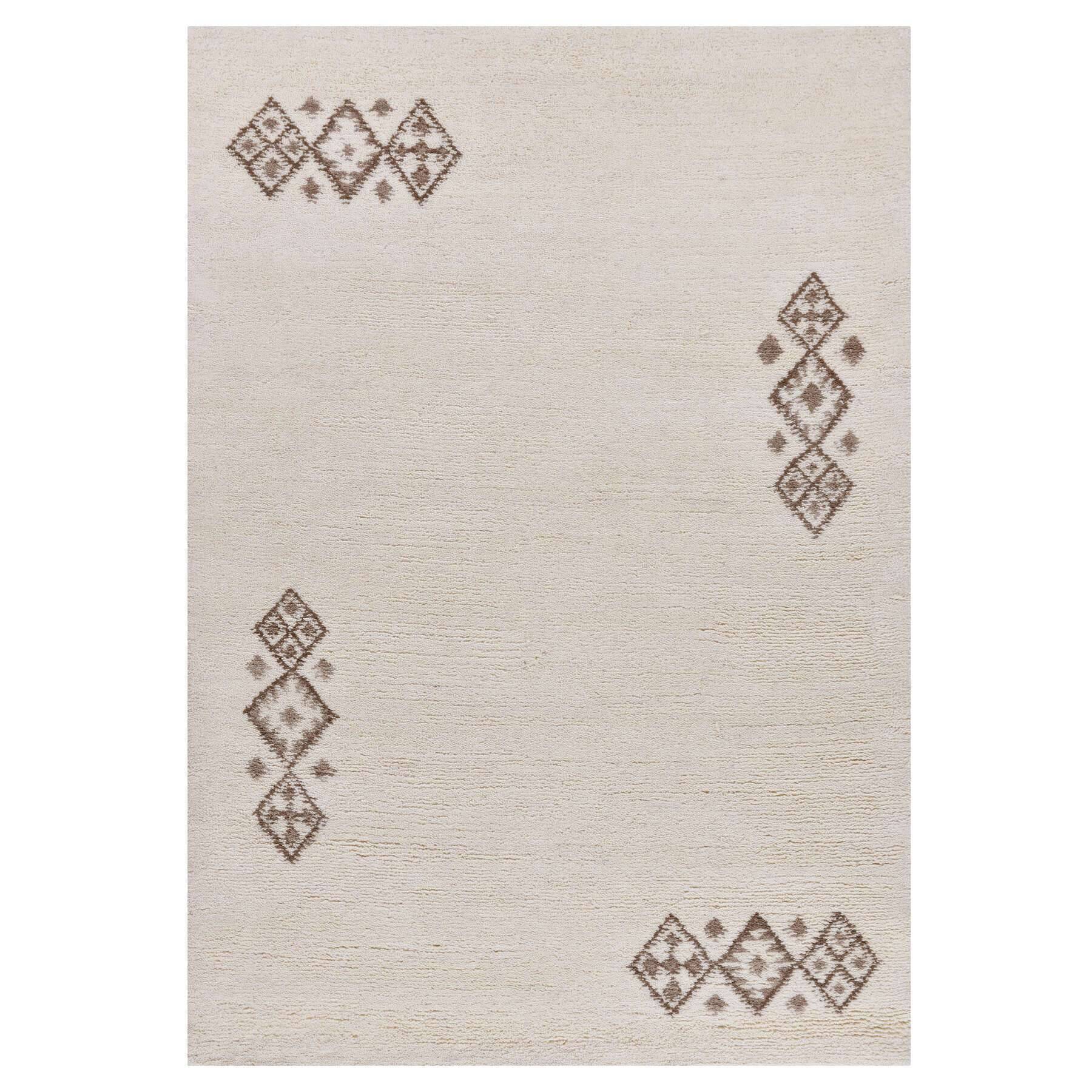 Taza Royal 609-997 Berber Teppich blanc 16/16 double – Bild 1