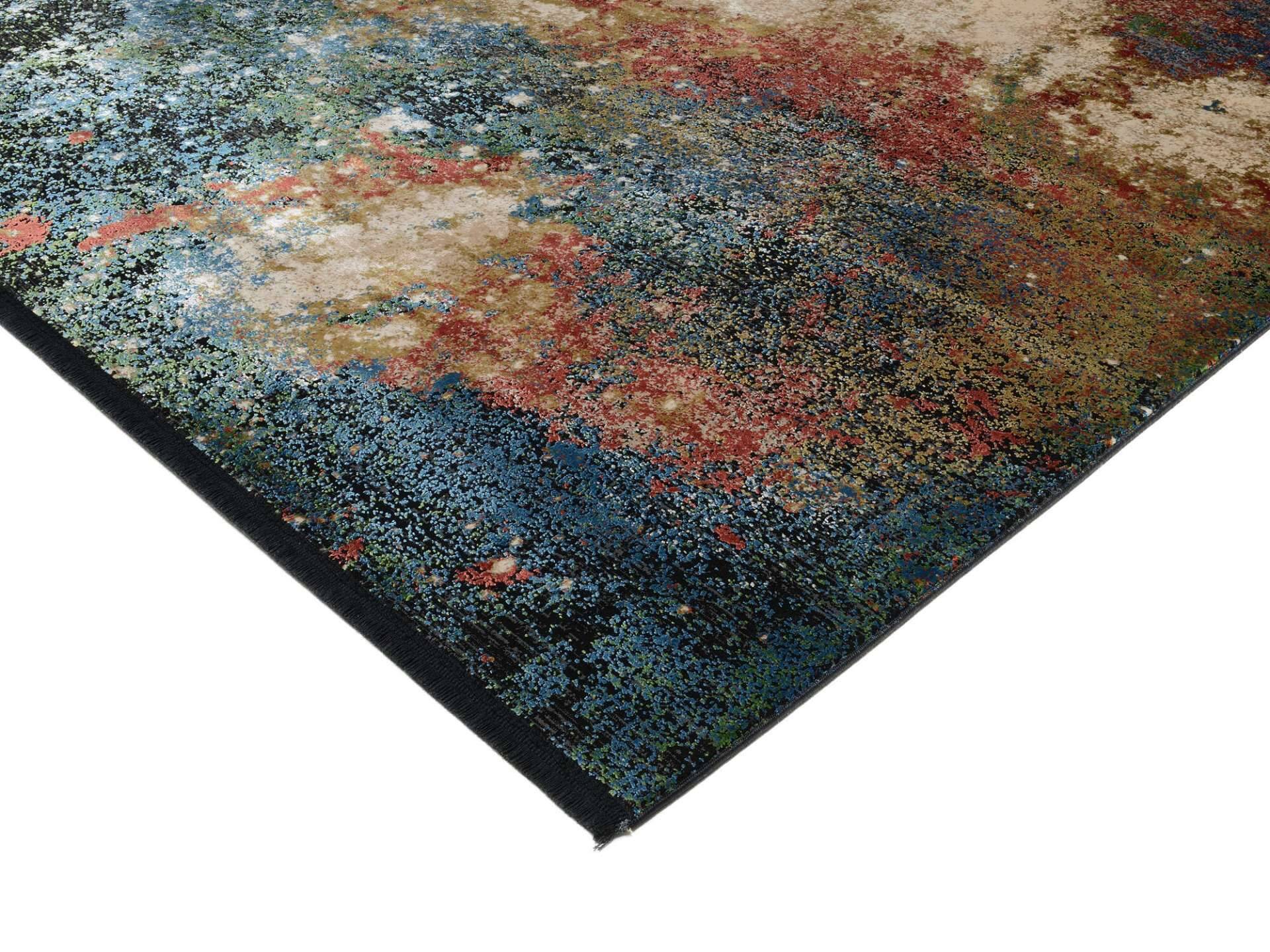 LUXURY FOUR Moderner Design Teppich mit farbbrillanter Modalfaser – Bild 4
