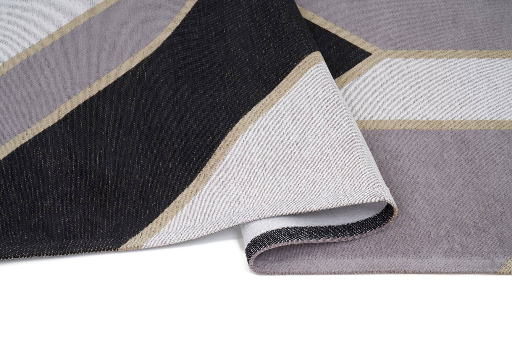 Moderner Teppich GATSBY BLACK - Waschbarer Teppich – Bild 4