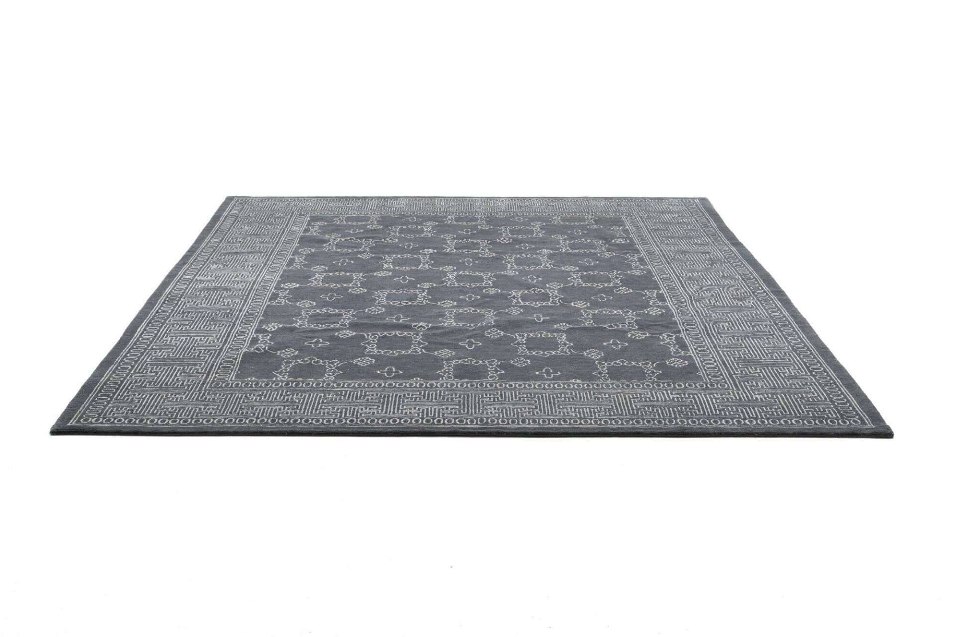 Nepal Teppich Jabu Silk 60 Wolle Seide Design Teppich 245x317cm – Bild 8