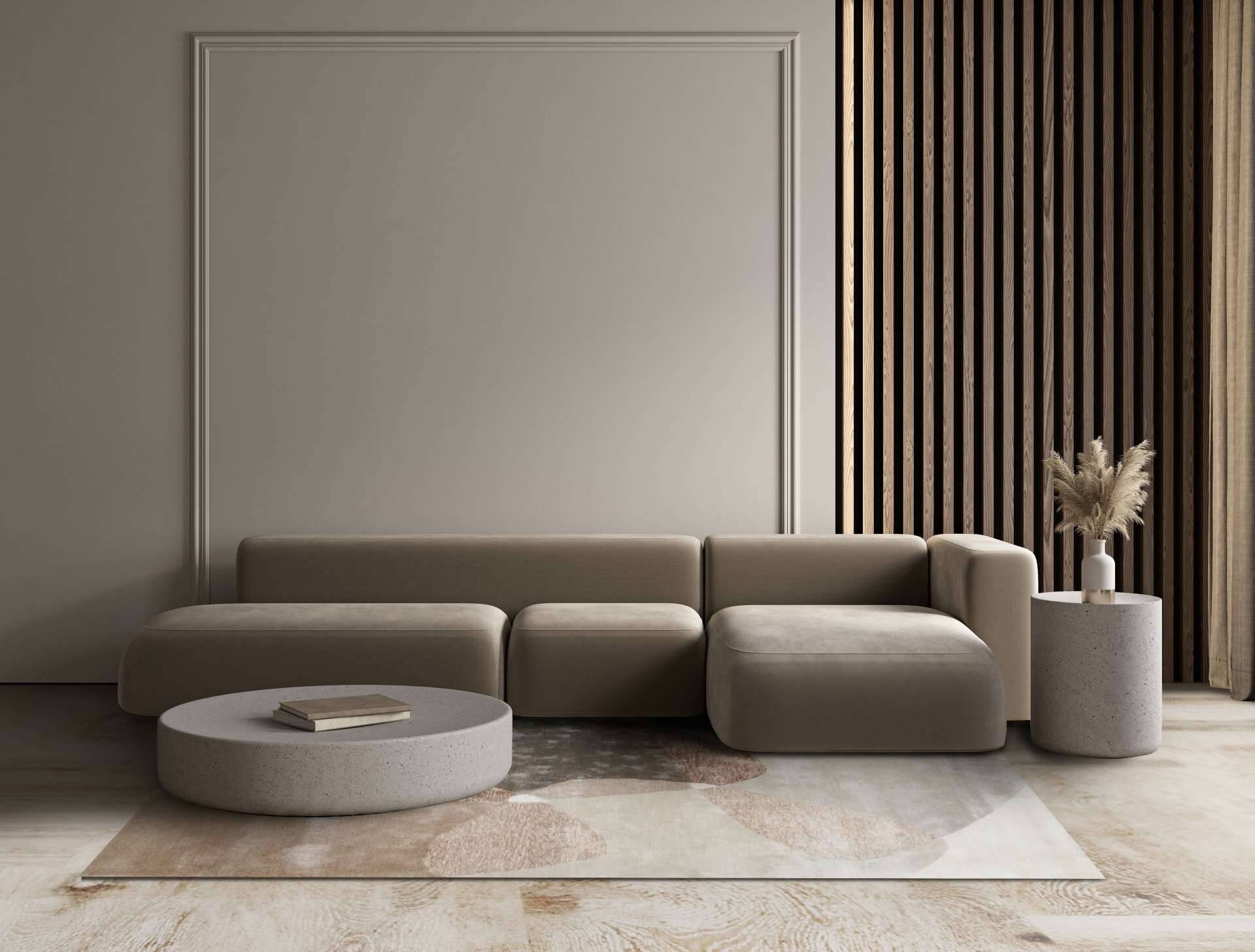 Moderner Teppich LAGOS BEIGE – Bild 6