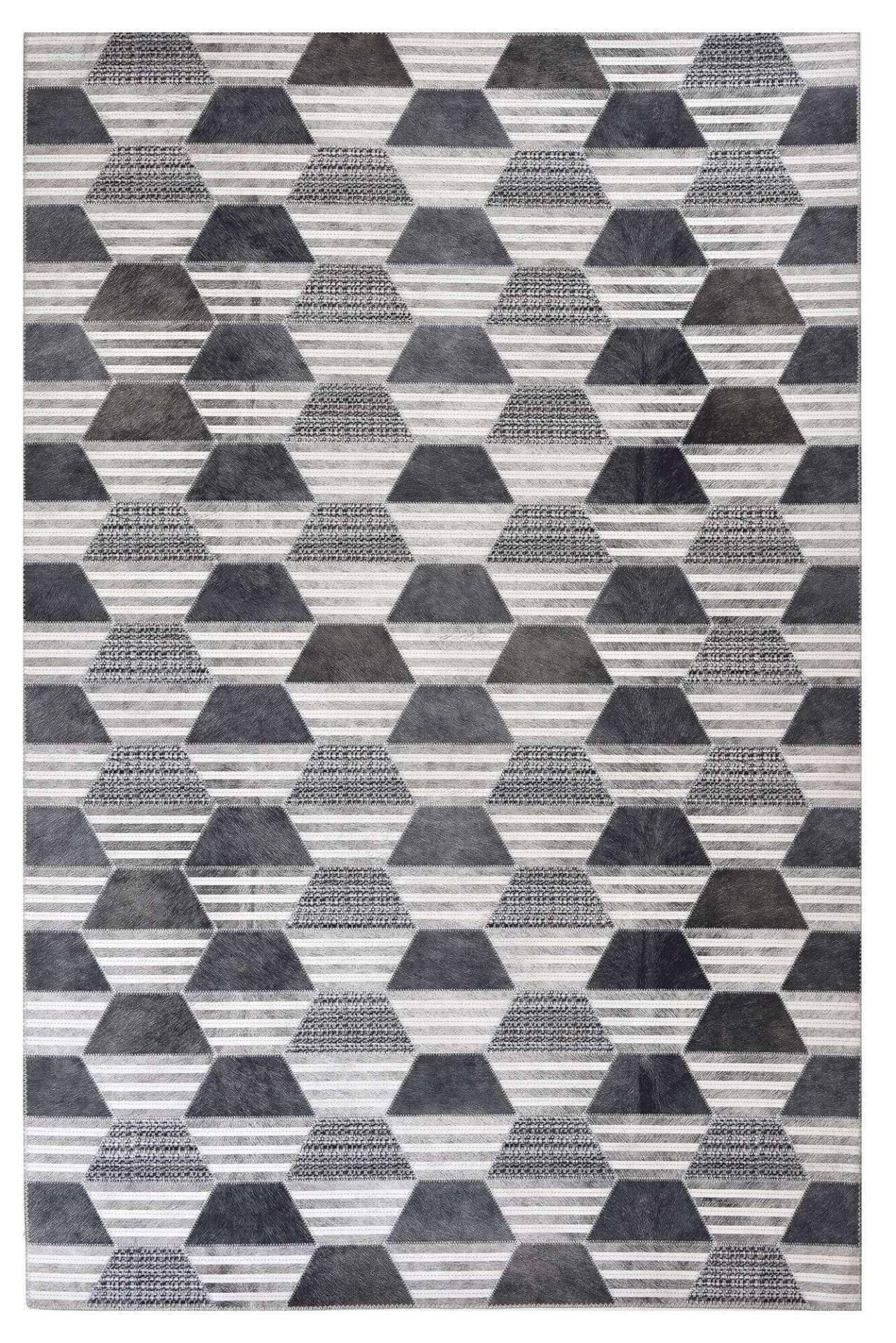 Design TeppichSerena GF-077 grau von Gino Falcone – Bild 1