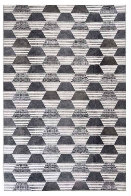 Design TeppichSerena GF-077 grau von Gino Falcone