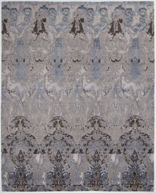 Jabu-Silk 30 Handgeknüpft in Nepal 250x300 cm Design C2306